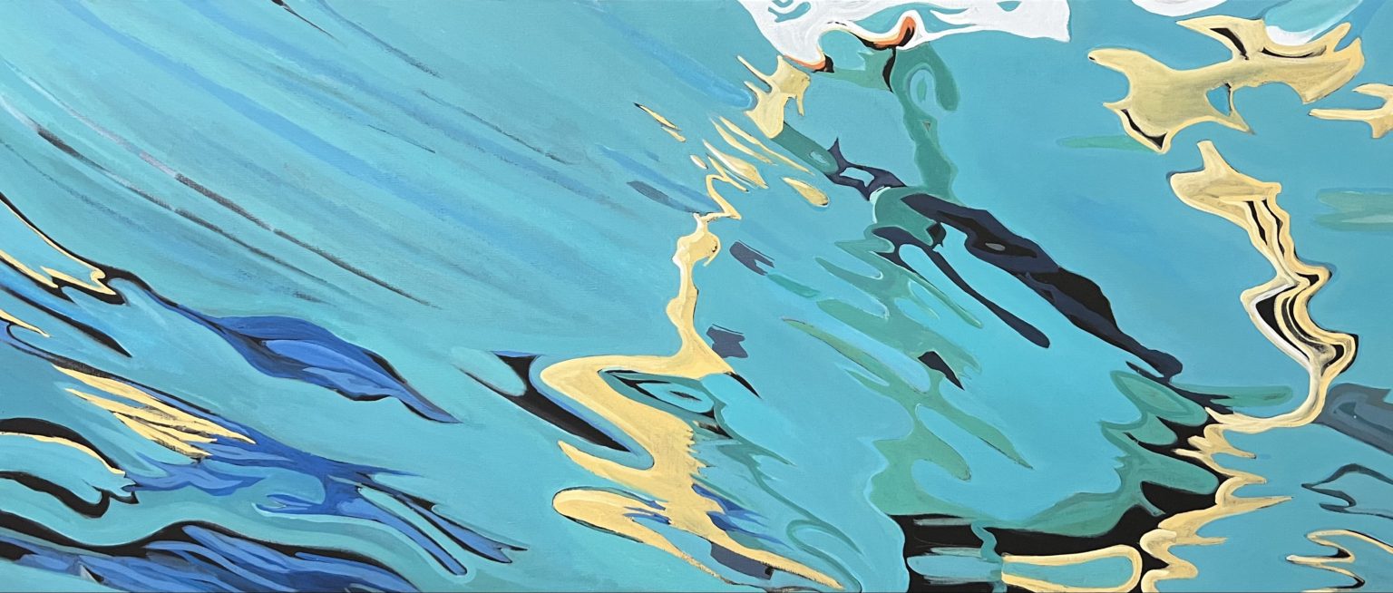 Dayan Moore painting