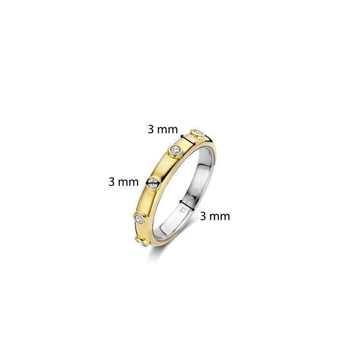 Studded CZ Band