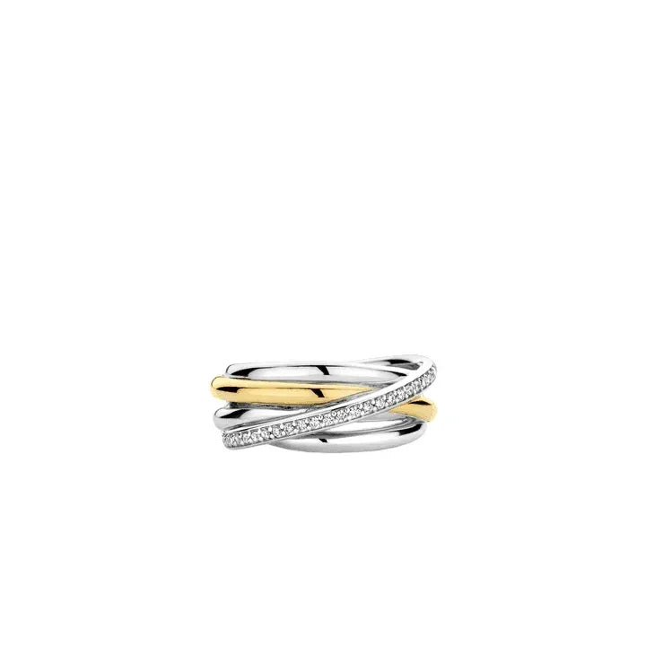 Multi Band CZ Ring