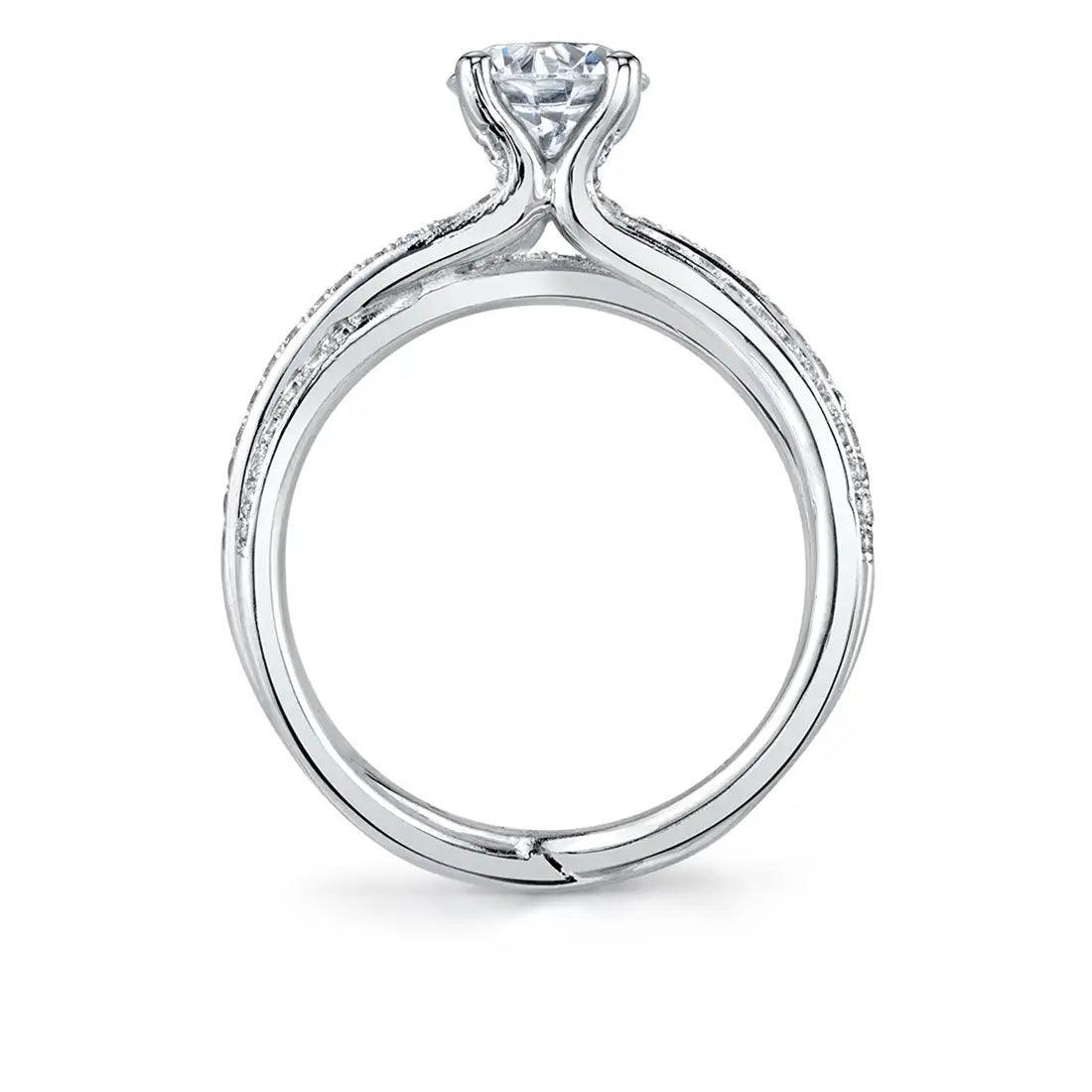 Aleene Split Band Engagement Ring