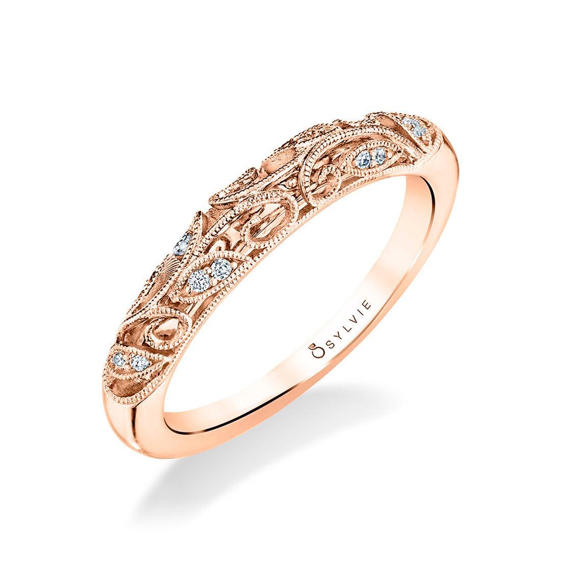 14K Roial Vintage Wedding Band