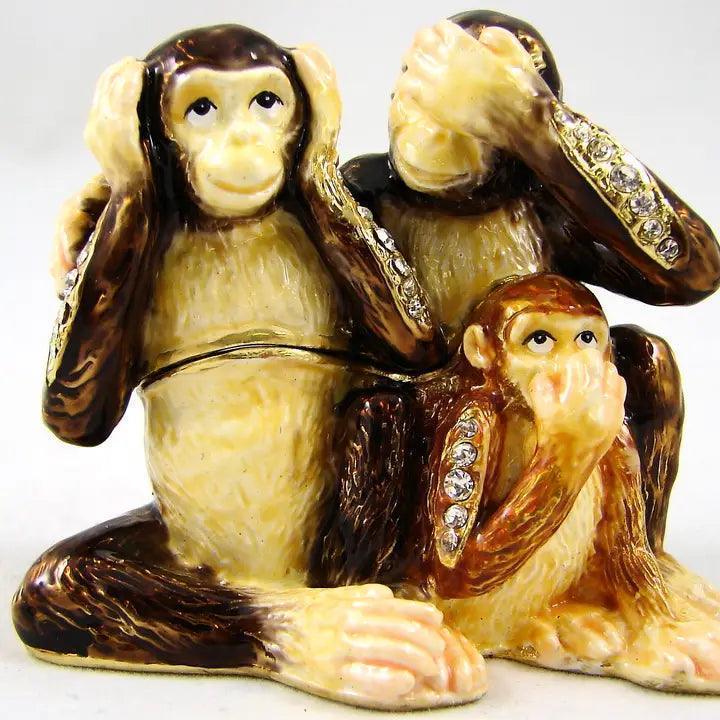 Monkey See Jewelry Box