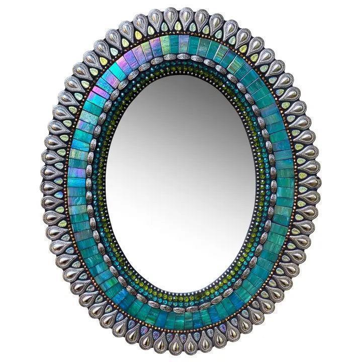 Aegean Mosaic Mirror