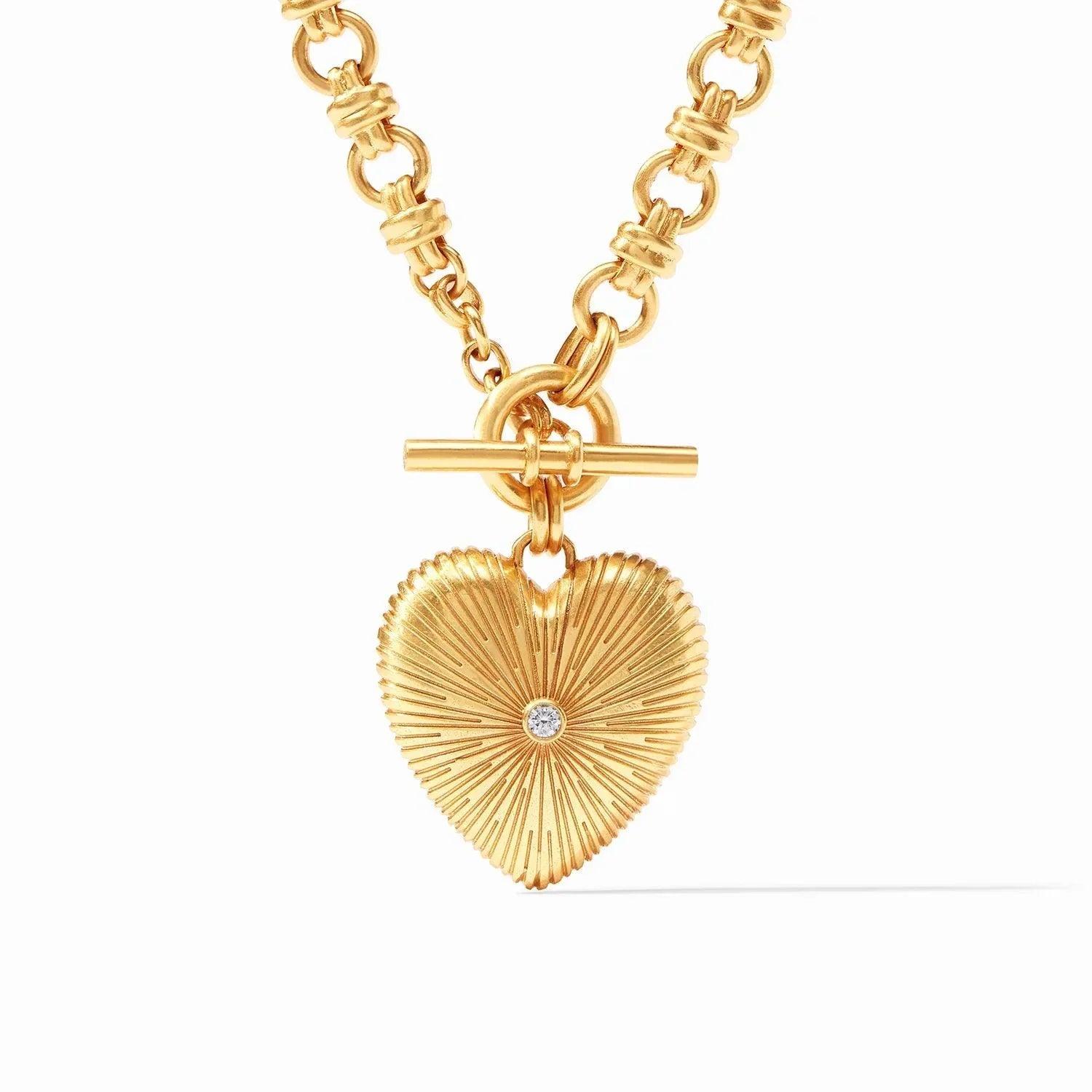Esme Gold Heart Necklace