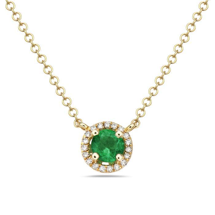 Diamond & Emerald Necklace