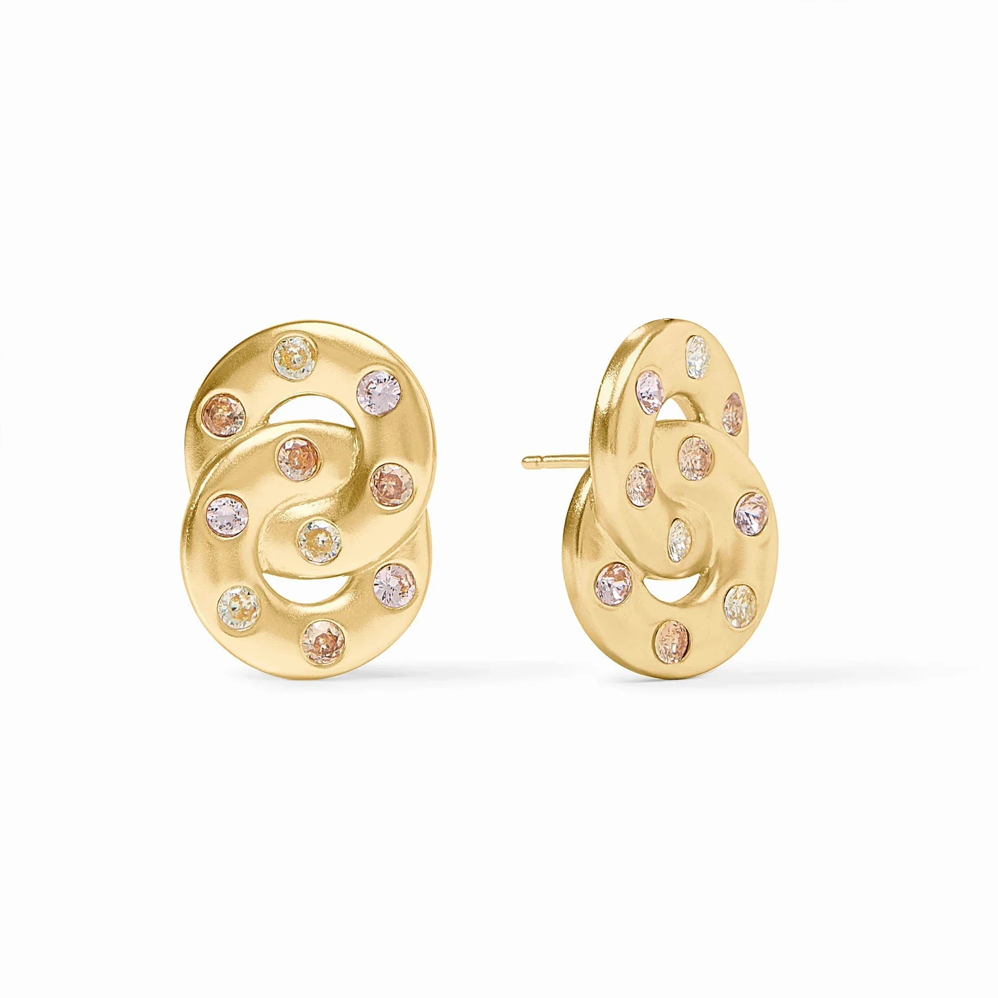 Rainbow Infinity Earrings