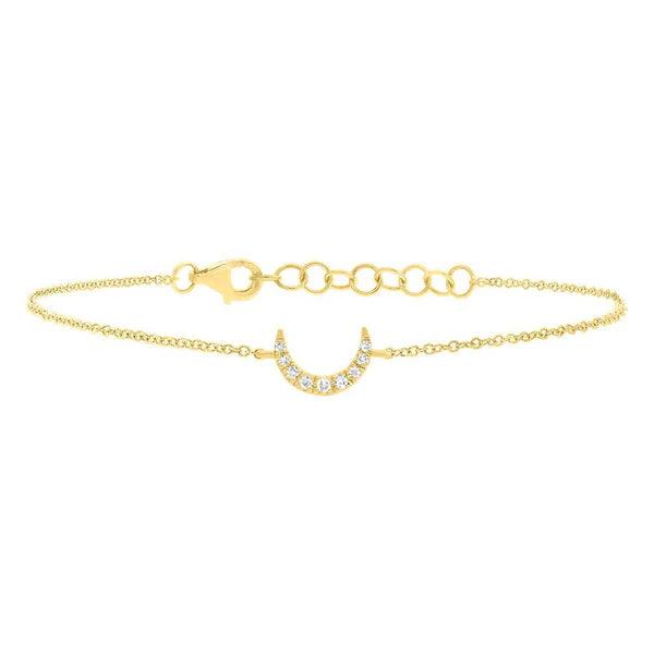 Diamond Crescent bracelet