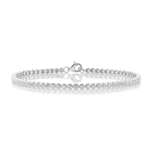 Diamond Bezel Tennis Bracelet