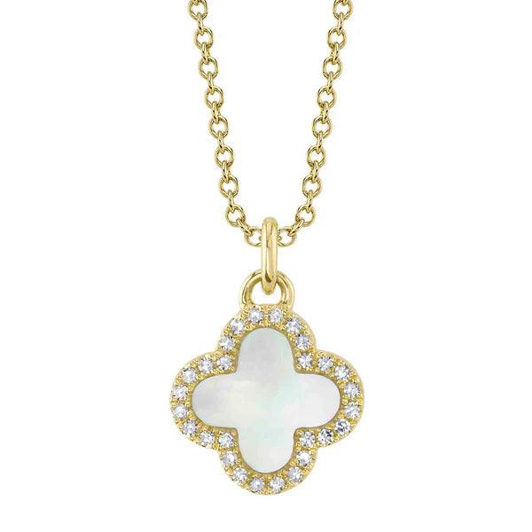 Clover Mother of Pearl Necklace