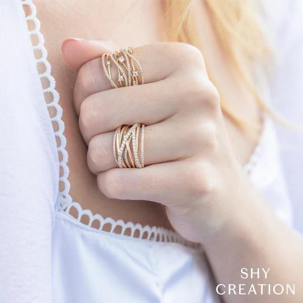 Diamond Bridge Ring