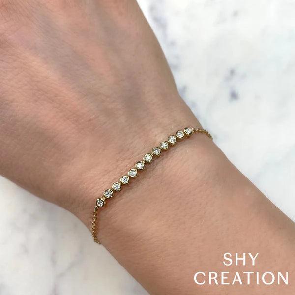 Diamond Bezel Bracelet