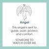 Angel Pendant- Light Blue