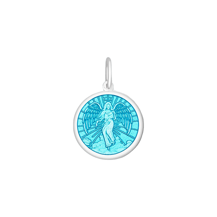 Angel Pendant- Light Blue