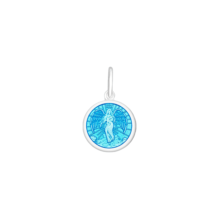 Angel Pendant- Light Blue