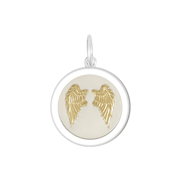 Angel Wings Fly Gold Pendant
