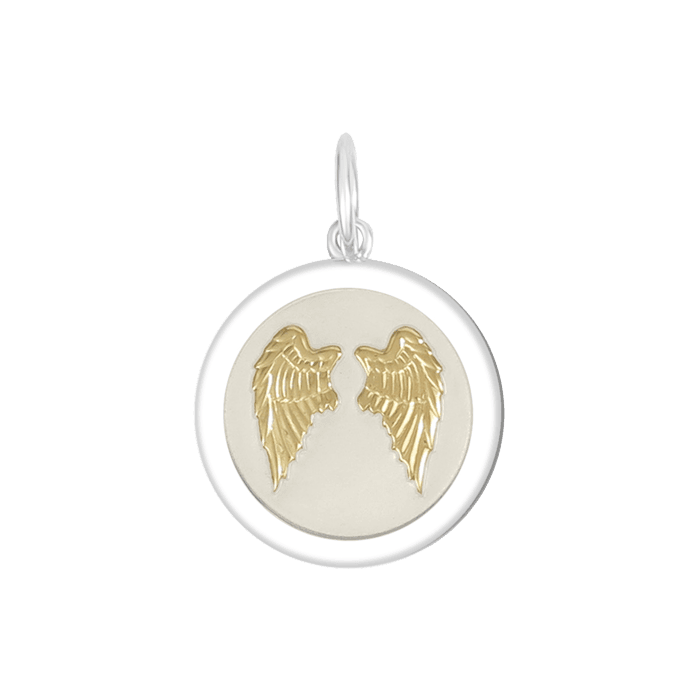 Angel Wings Fly Gold Pendant