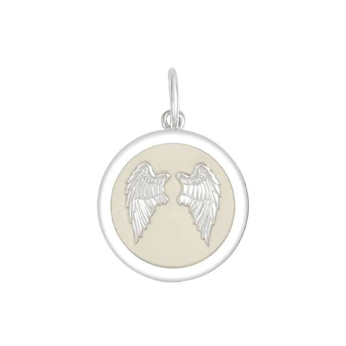 Angel Wings Fly Silver Pendant