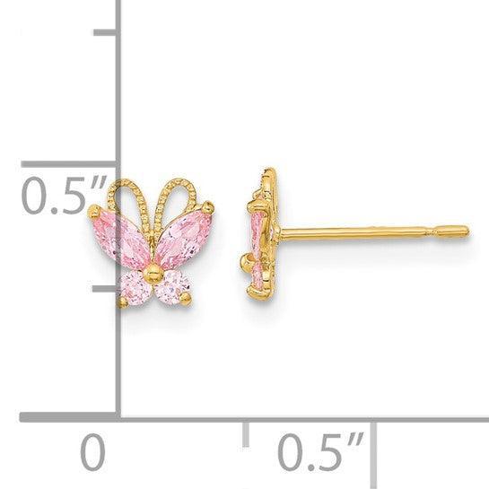 Butterfly Stud Earrings