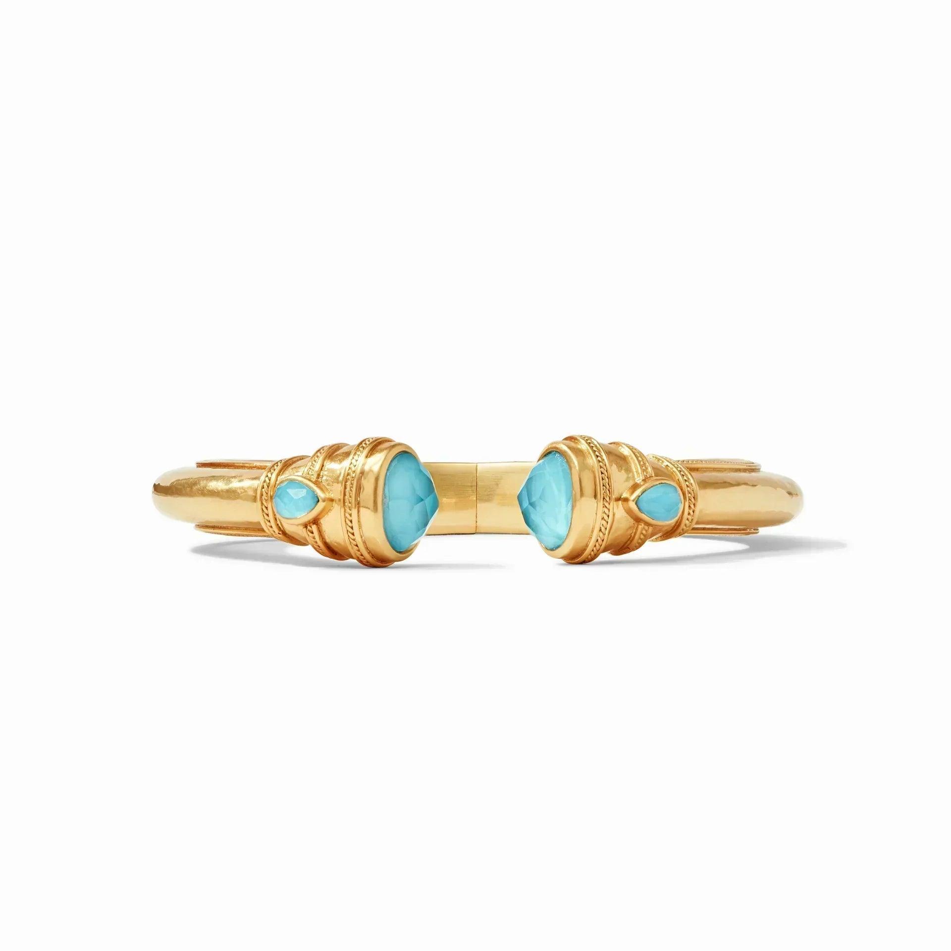 Cannes Demi Cuff- Bahamian Blue