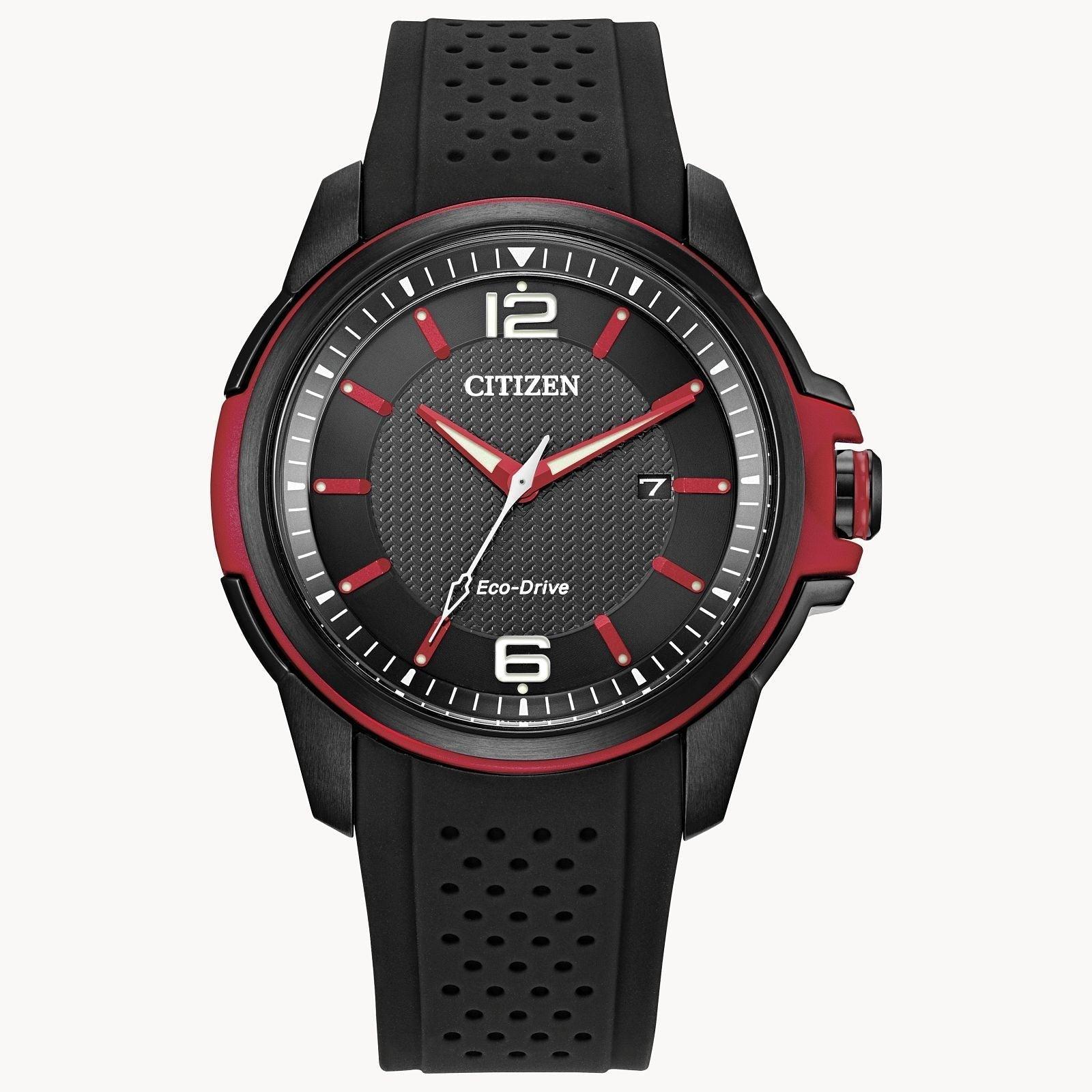 Citizen Weekender Black Men's Watch