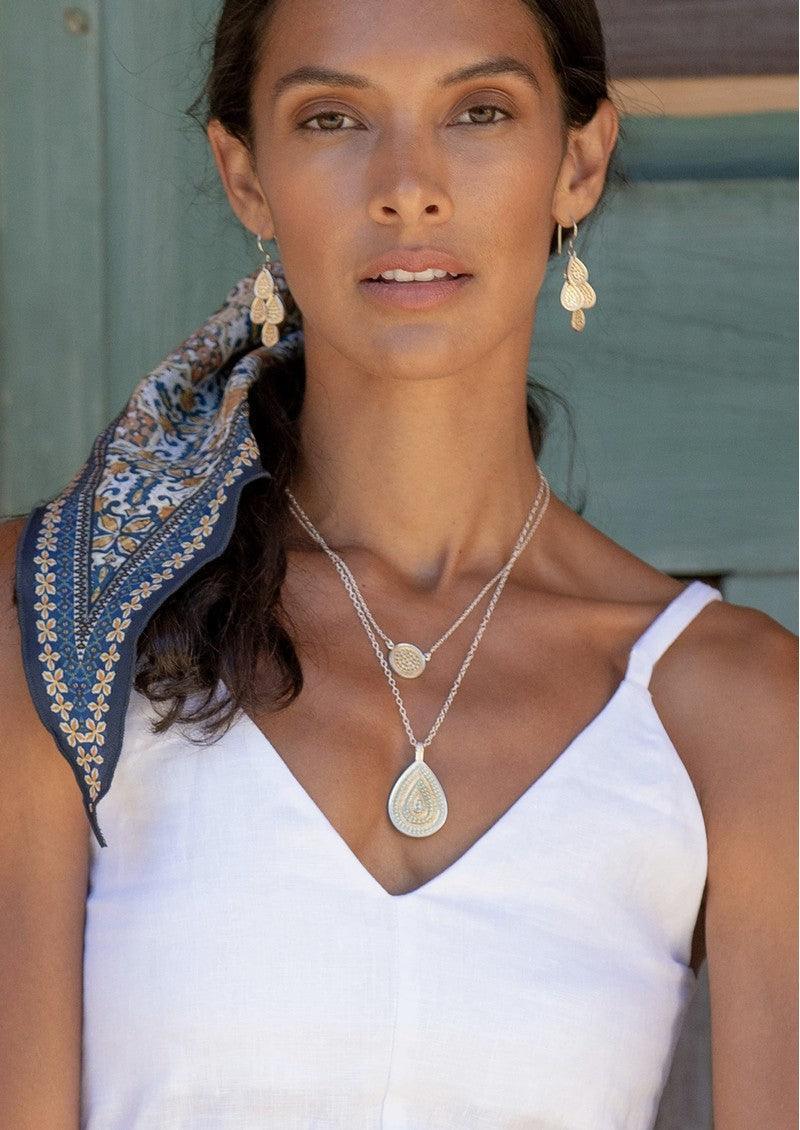 Classic Beaded Chandelier Earrings