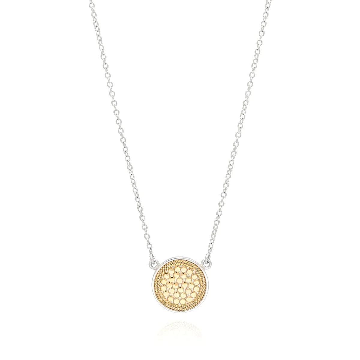 Classic Disc Necklace - Gold