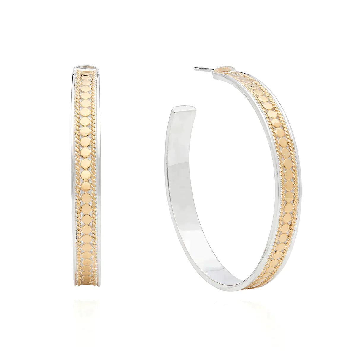 Classic Large Hoop Earrings - Gold