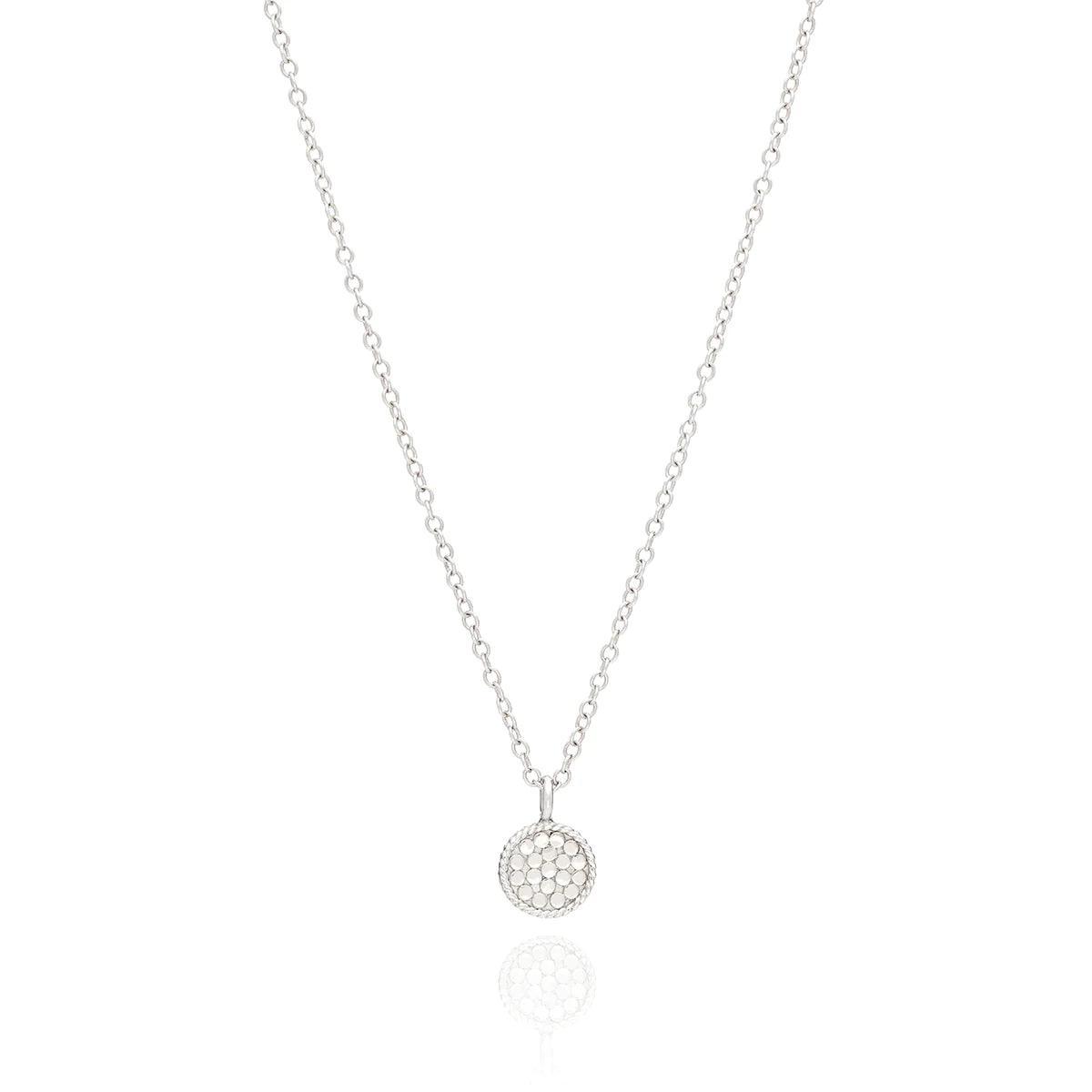 Classic Mini Circle Necklace - Reversible