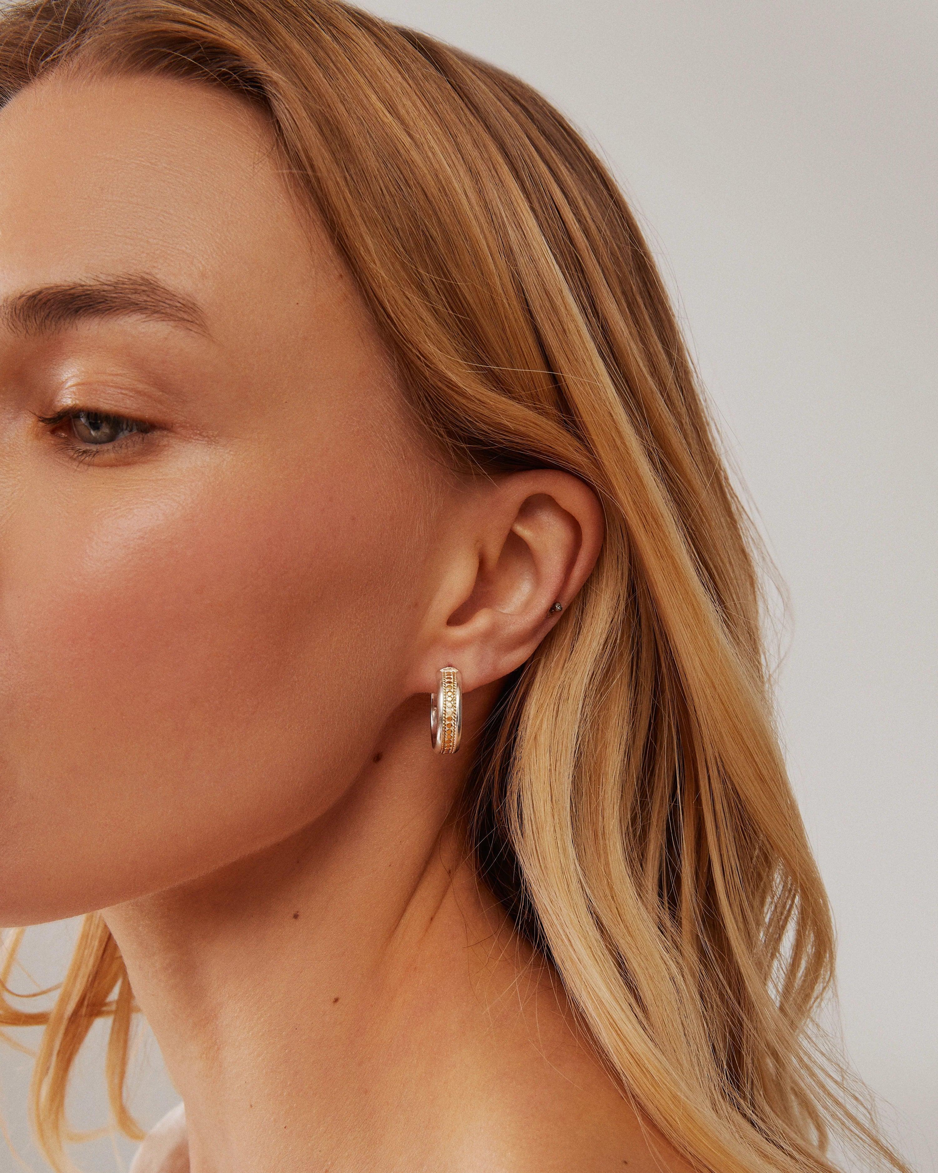 Classic Wide Hoop Earrings