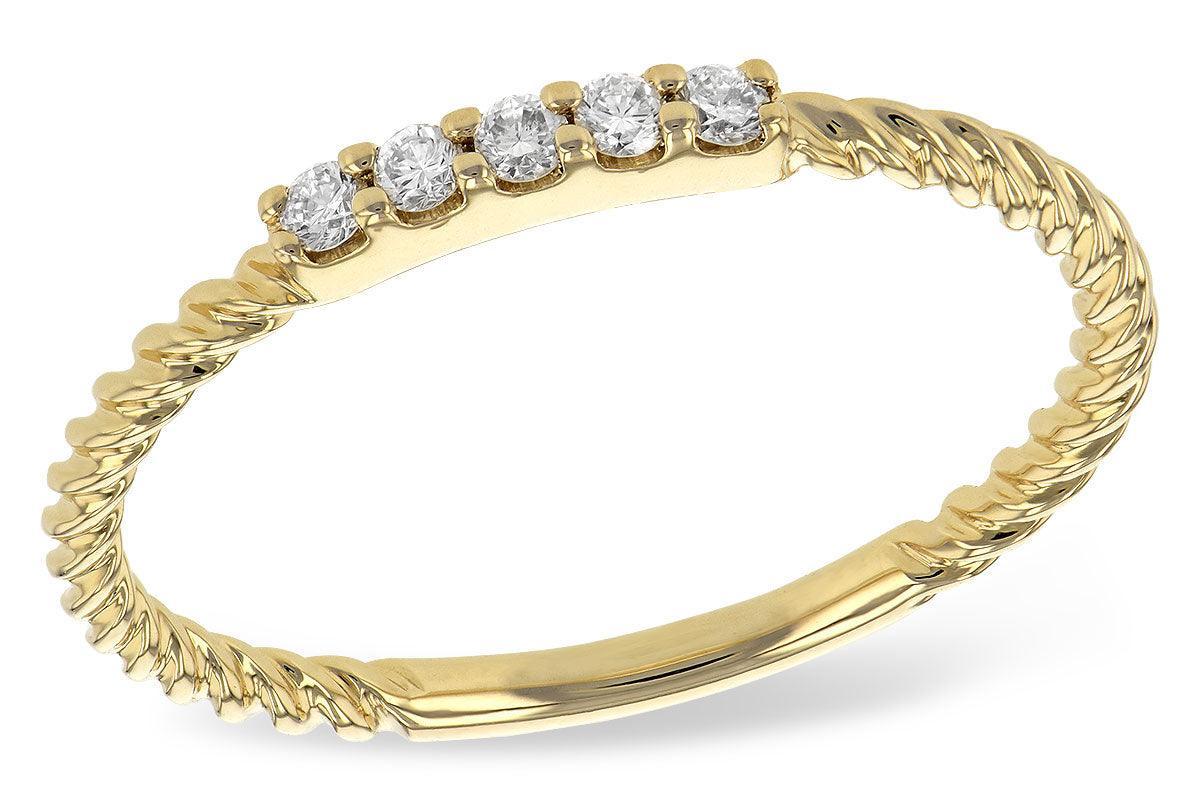 Diamond 14KT Yellow Gold Ring