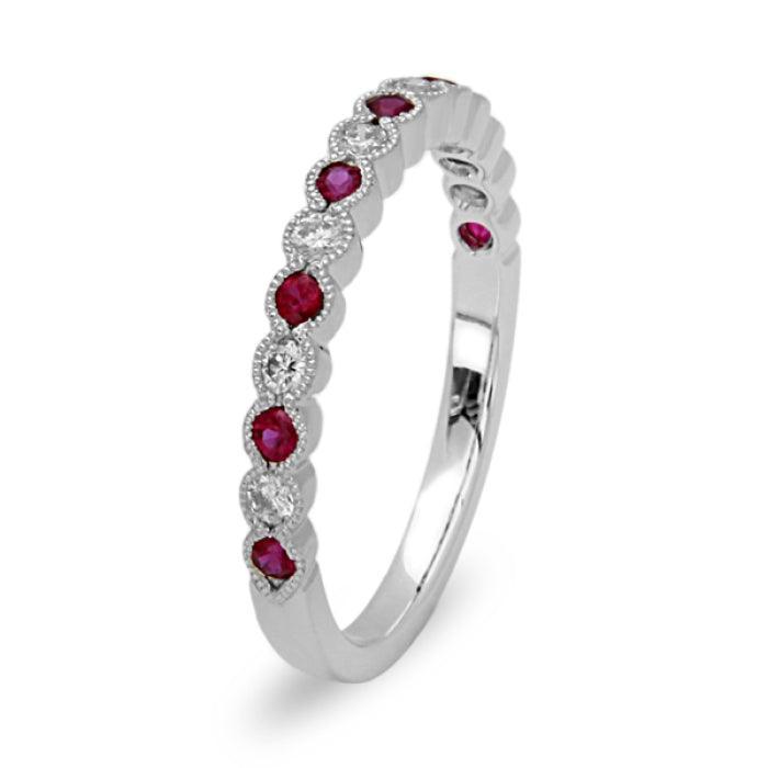 Diamond & Ruby Ring