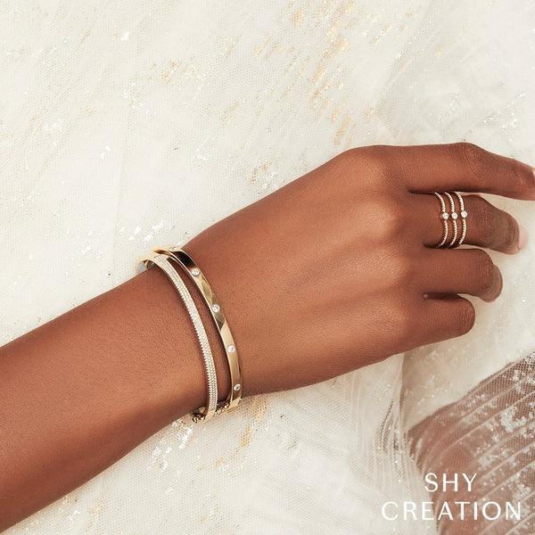 Diamond Bangle Bracelet