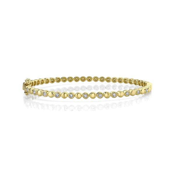 Diamond Bezel Bangle