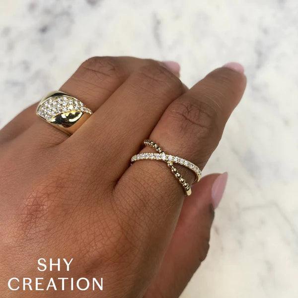 Diamond Bridge Ring