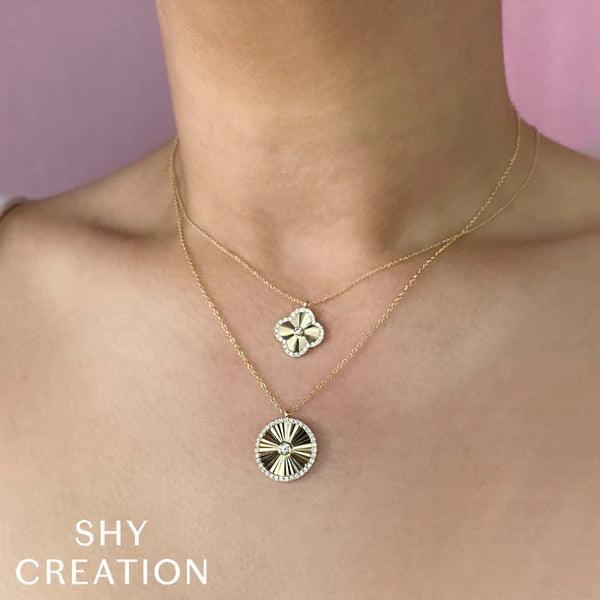 Diamond Clover Necklace