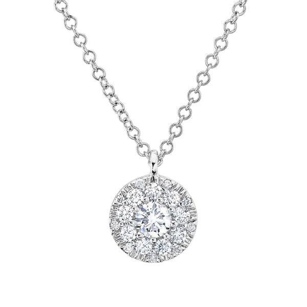 Diamond Cluster Necklace