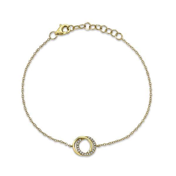 Diamond Love Knot Bracelet