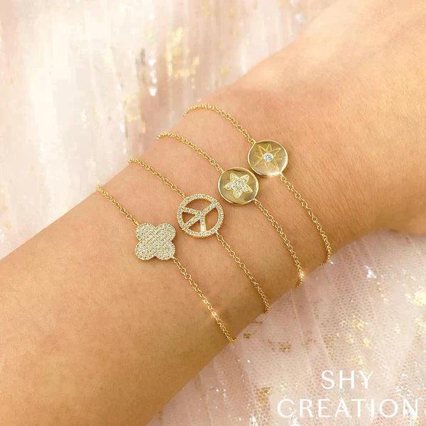 Diamond Peace Bracelet - Water Street Jewelers