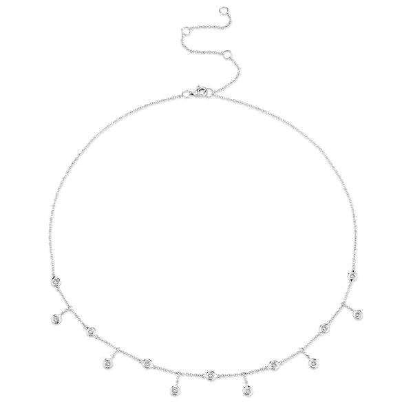 Diamond Shaker Necklace - Water Street Jewelers