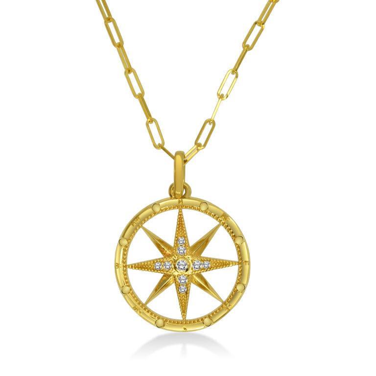 Diamond Star Necklace