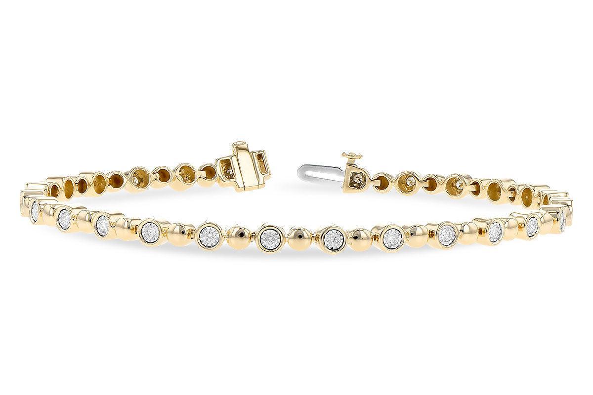 Diamond Yellow Gold Bracelet