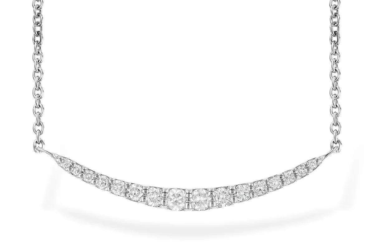 Diamond Bar Necklace