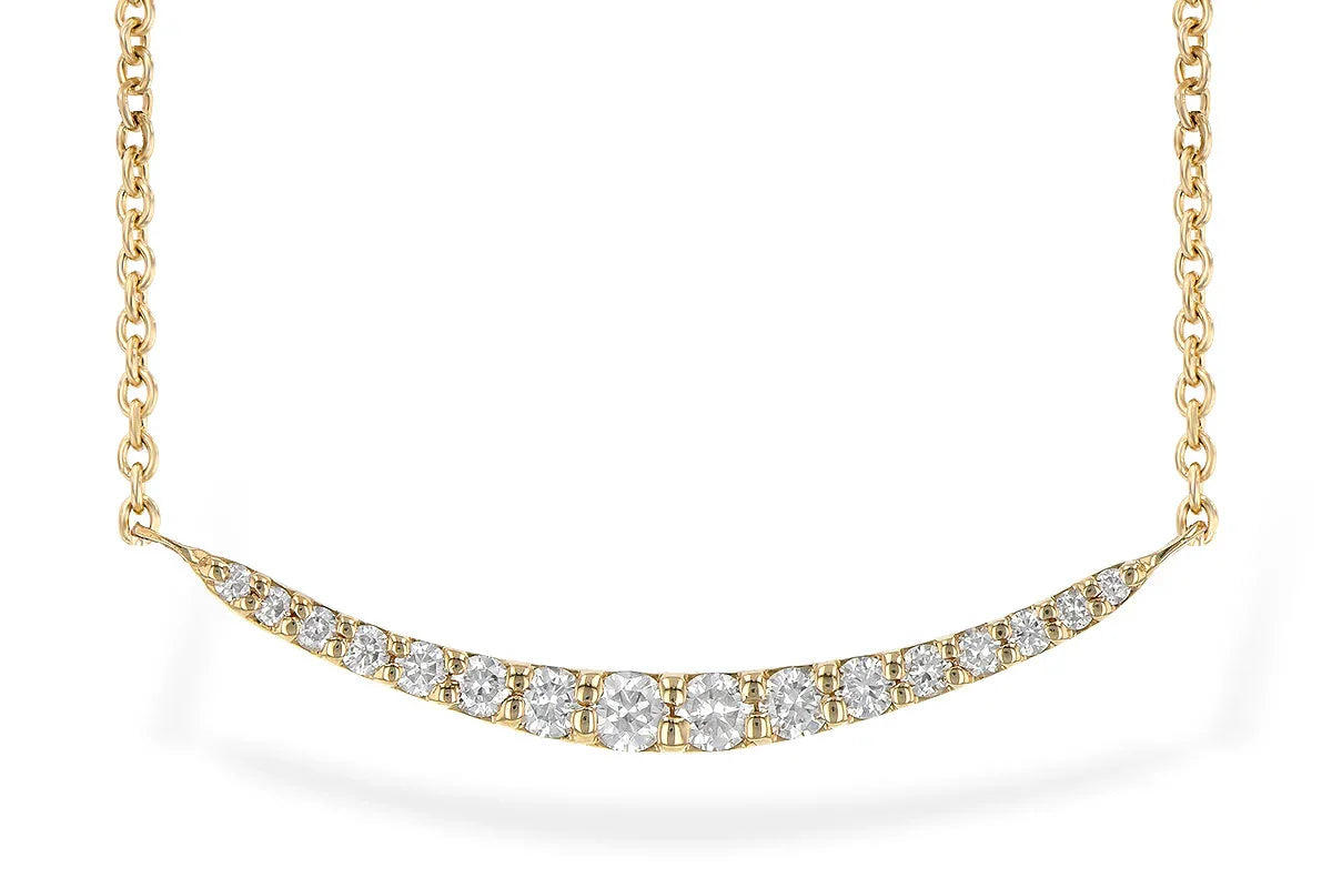 Diamond Bar Necklace