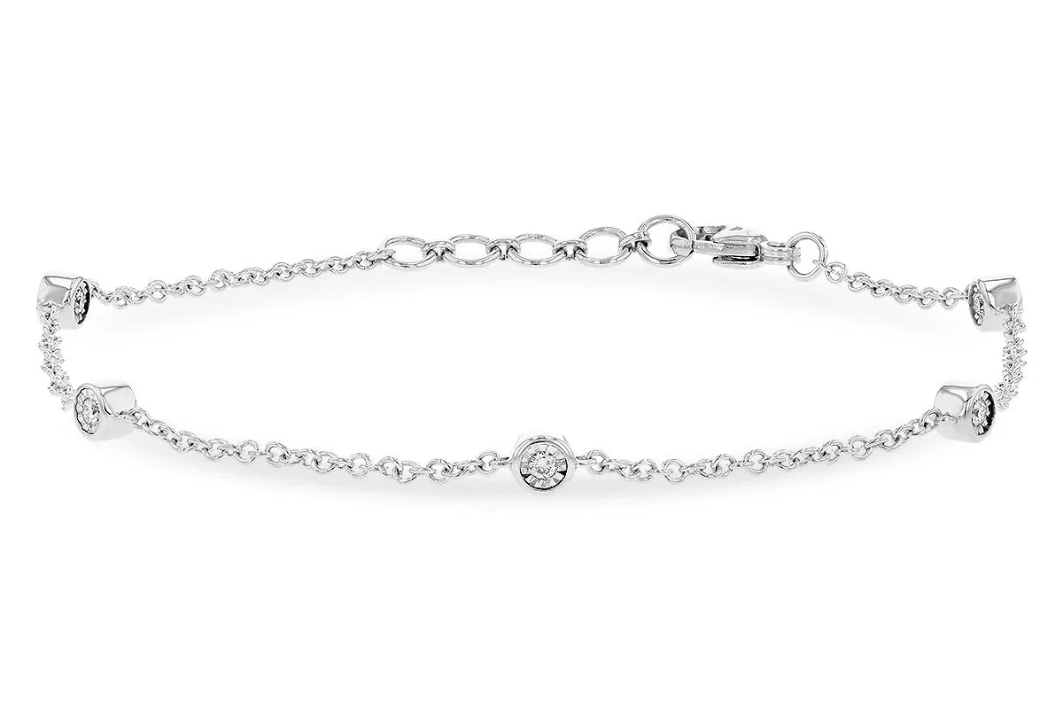 Diamond Chain Bracelet