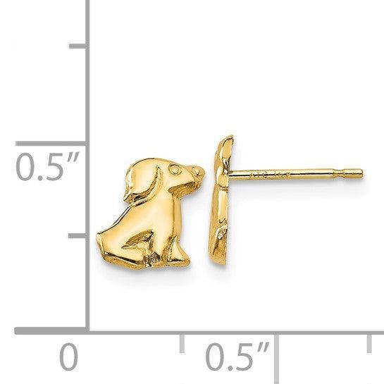 Dog Childrens Stud Earrings