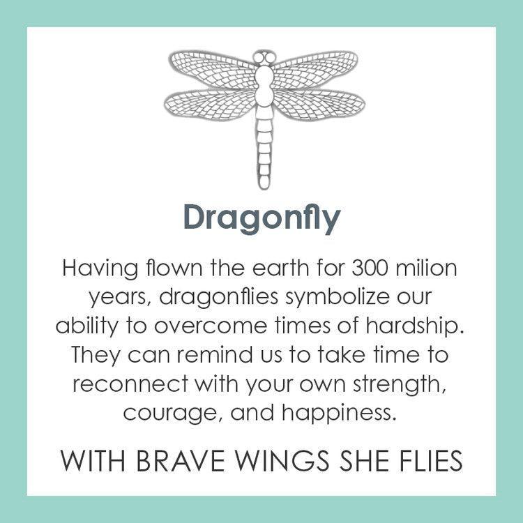 Dragonfly Gold Pendant