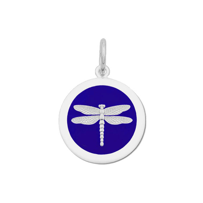Dragonfly Silver Pendant