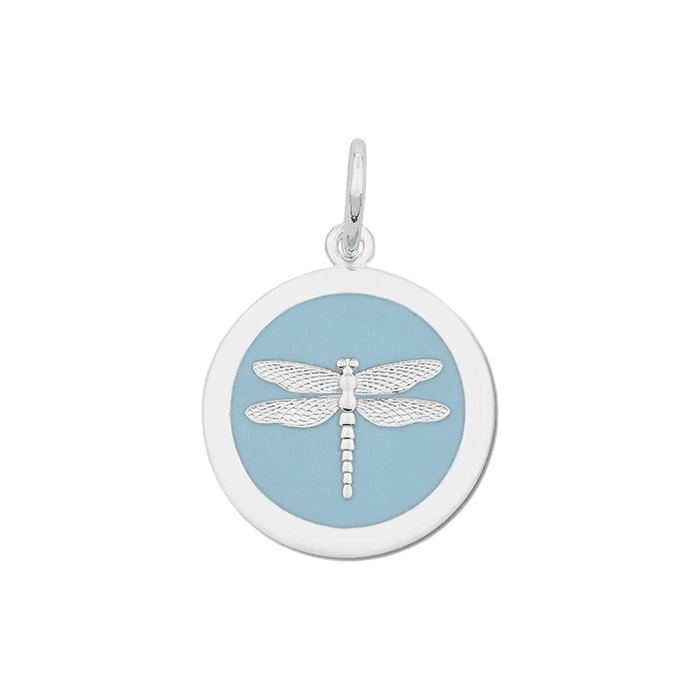Dragonfly Silver Pendant