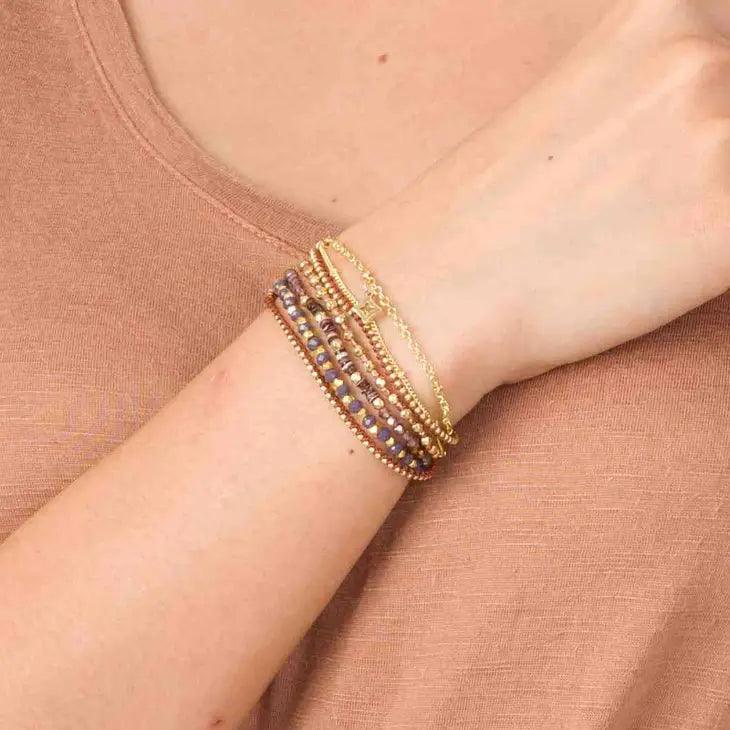 Ellen Dainty Five Wrap Bracelet