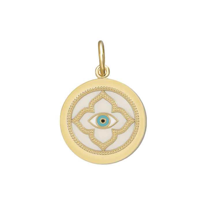 Evil Eye Gold Pendant